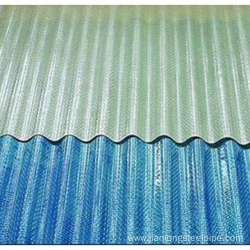 Galvanized prepainted corrugated steel roof